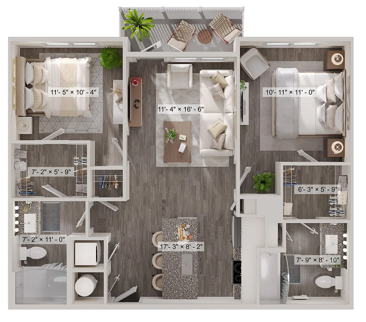 Floor plan The Scope
