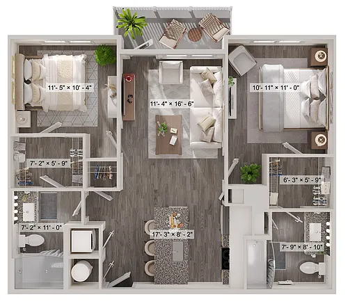 Floor plan The Scope