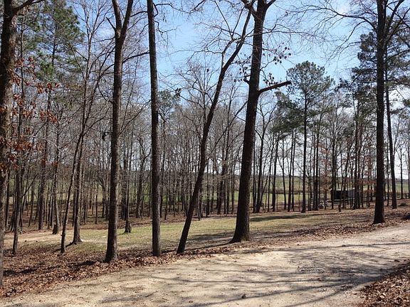 Side of drive to the house