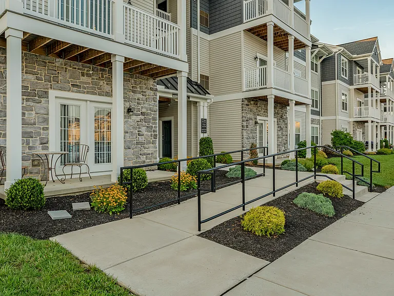 Ramp to First Floor Apartment