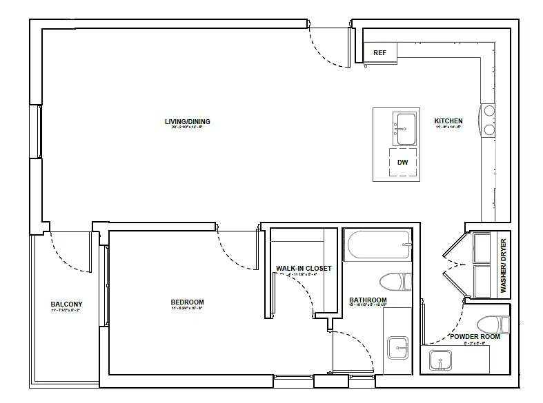 Floor plan A10