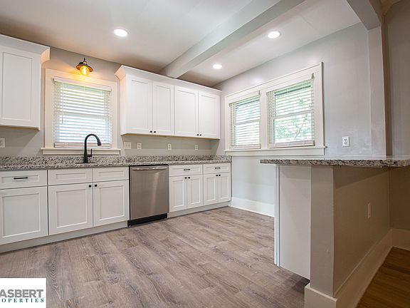 All new shaker cabinets, granite counters, stainless appliances