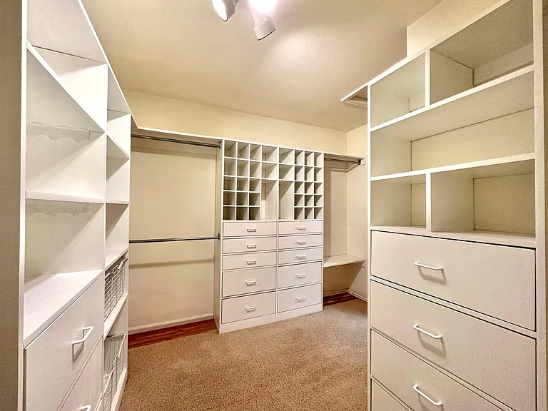Master closet