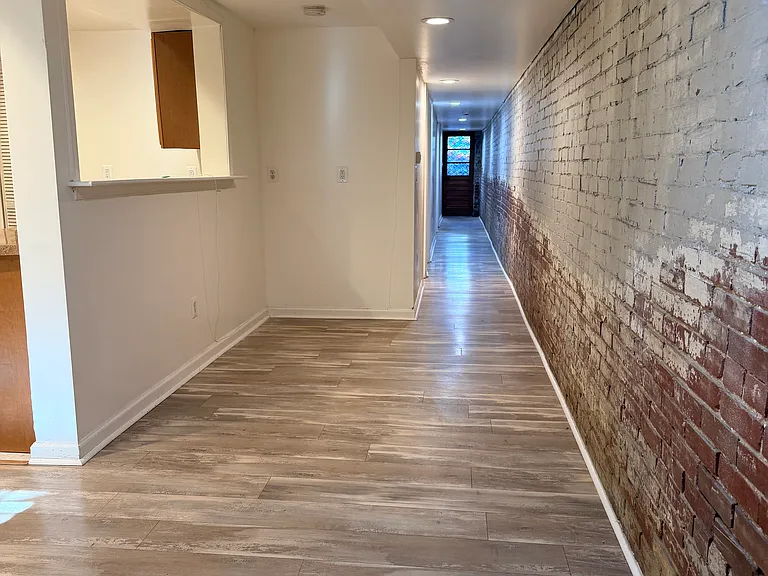 Hallway to Bedrooms, Bath, Laundry