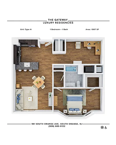 Floor plan Floorplan H
