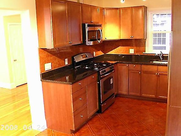 kitchen with granite & ss