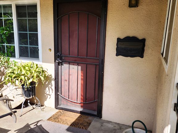Enclosed front patio