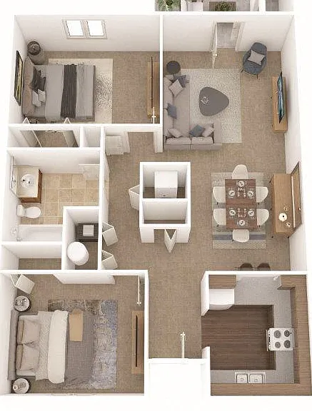 Steeplechase Apartments and Townhomes — Photo 25