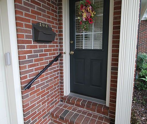Side entrance