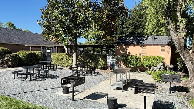 Outdoor sitting area