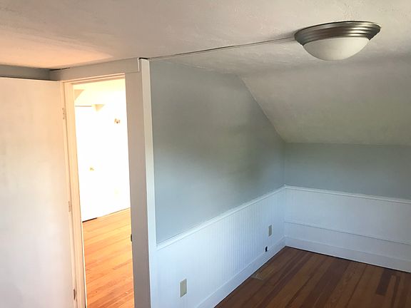 view from bedroom to living area