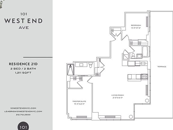 2nd image of 101 W End Ave APT 21D