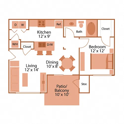 Floor plan Gem (A)