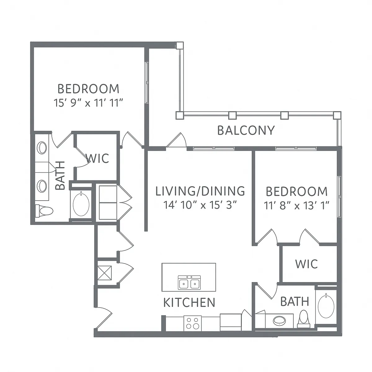 Floor plan The Marina