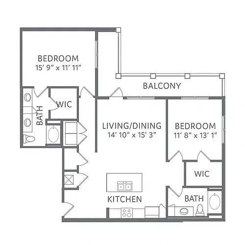 Floor plan The Marina