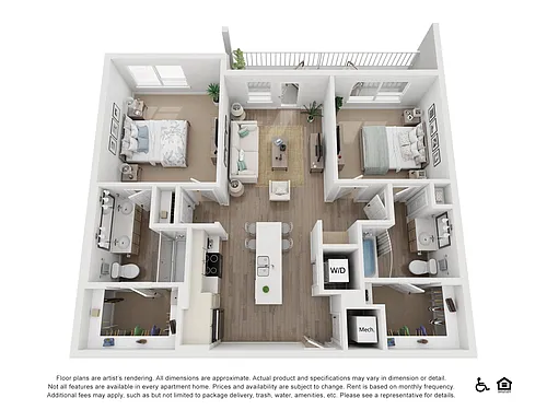 Floor plan B-1B