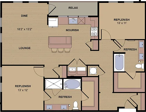 Floor plan B2C