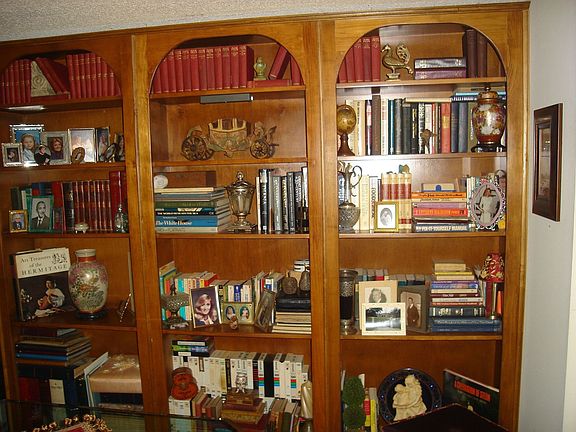 Custom Wood Bookcases