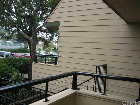The front balcony and entrance
