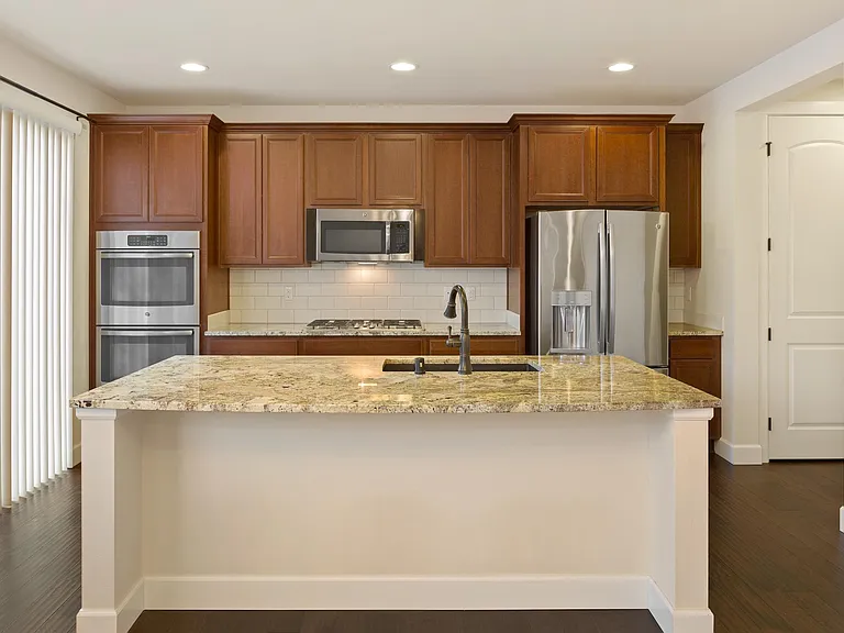 Kitchen with spacious island