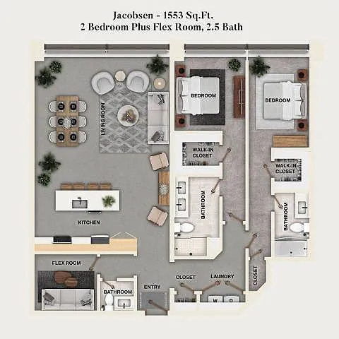 Floor plan C4PH - Jacobsen, Den