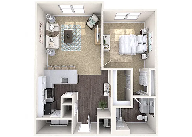 Floor plan A8b