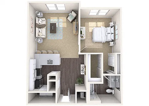 Floor plan A8b