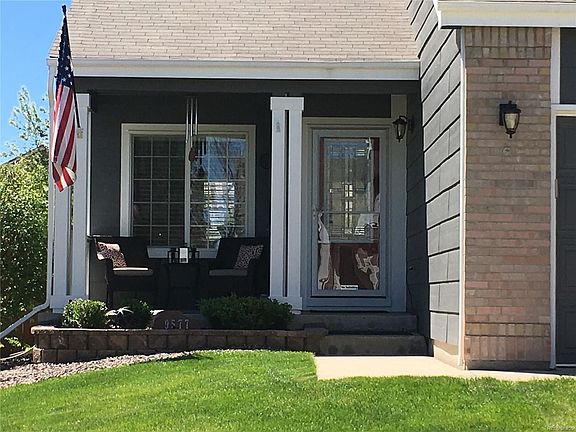 Front covered patio