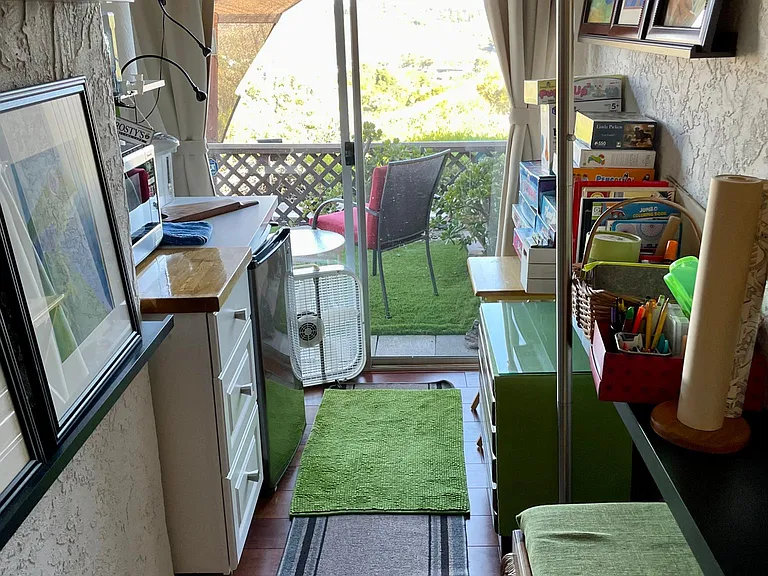 Patio entrance from second bedroom
