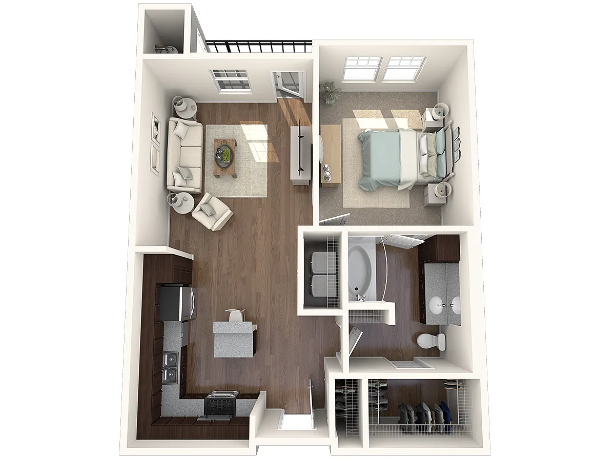 Floor plan The Dotsero