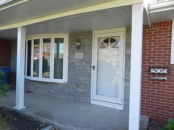 All brick home w/ bow window