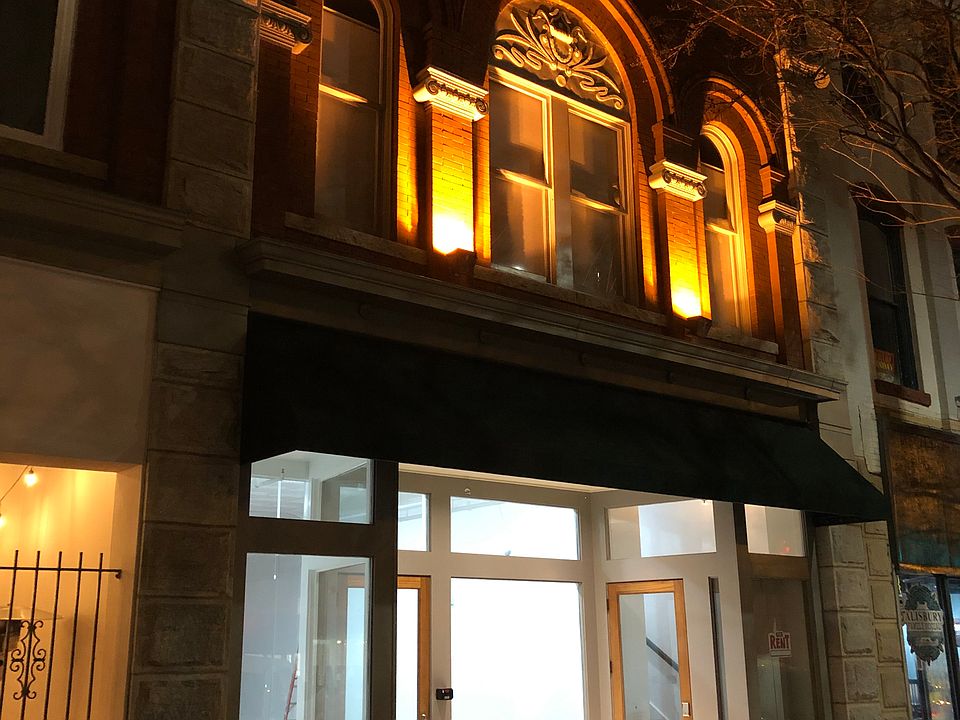 Architectural lighting at night. Excellent retail curb appeal. Best in town!