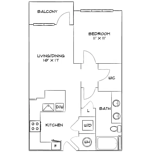 Floor plan Design 1C
