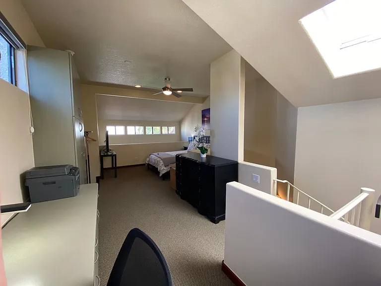 Loft bedroom/home office
