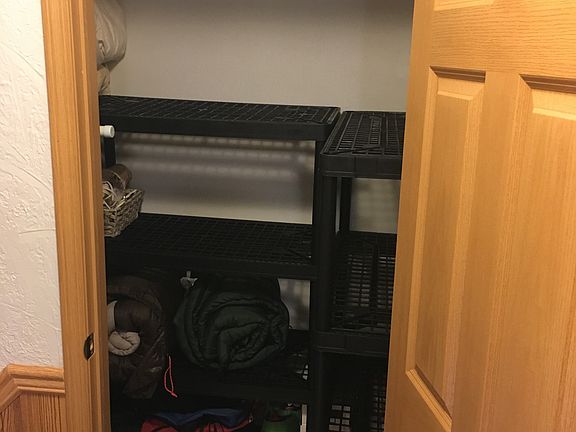 Hall storage closet 