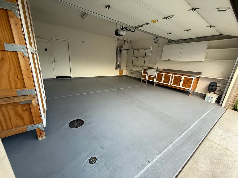 Garage Cabinets and Sink/Right Side