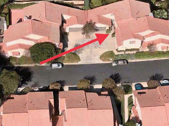 Skyview of unit in the community on a cal-de-sac road very d