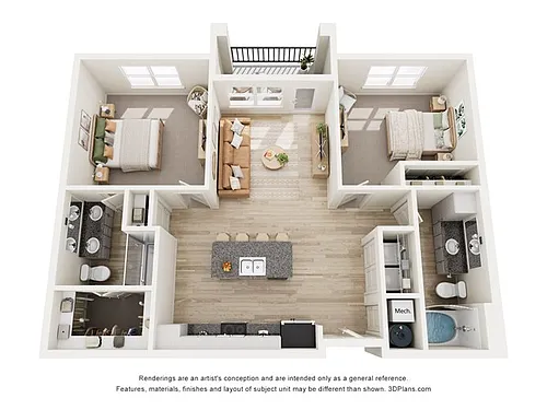 Floor plan B
