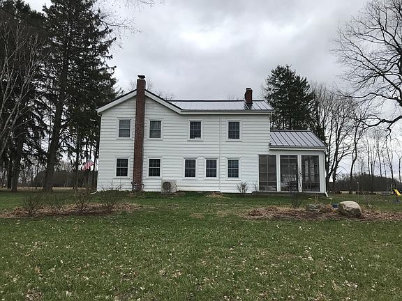 West side of house