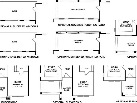 Woodbridge First Floor Options