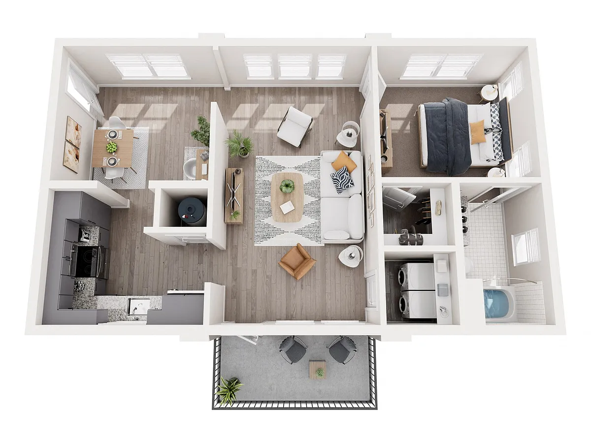 Floor plan A5 Carriage Home