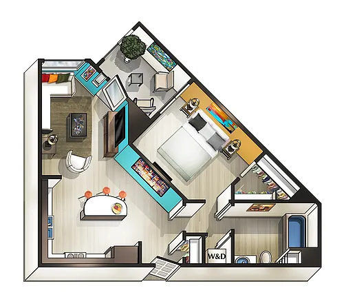 Floor plan A1 Urbanite