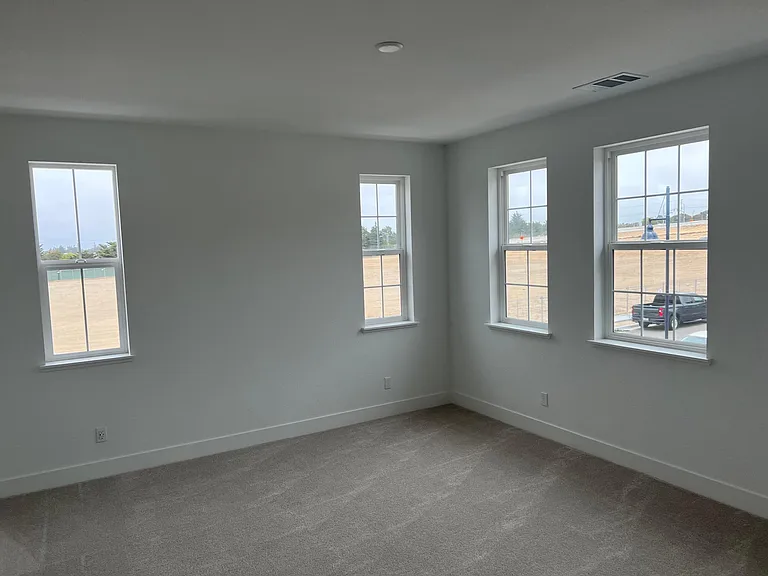 primary bedroom full of natural light