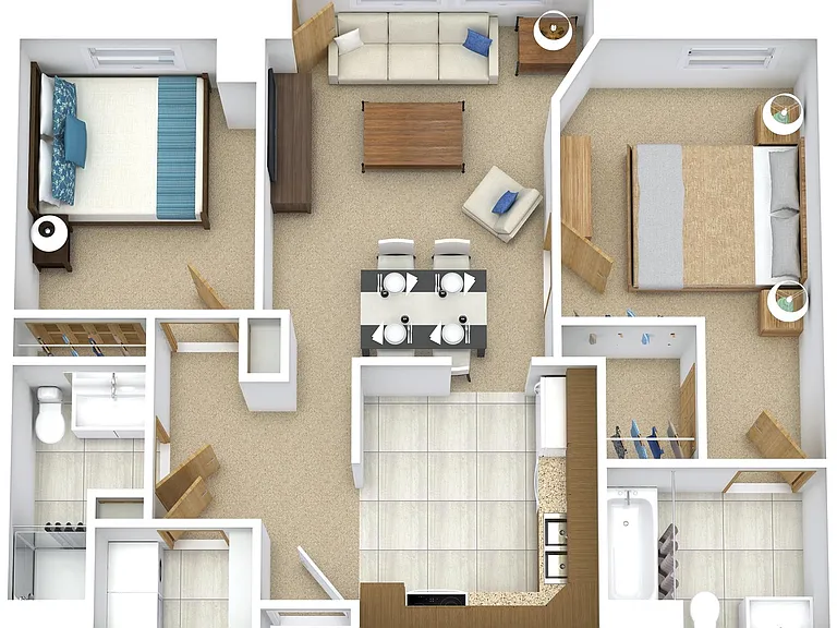Lodge Apartments at Little Canada — Photo 12