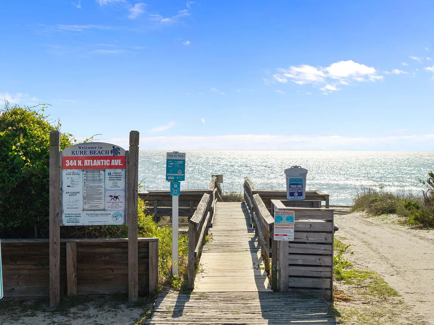 Charmed Away | Furnished 4BR/4BA Coastal Home in Kure Beach — Photo 2