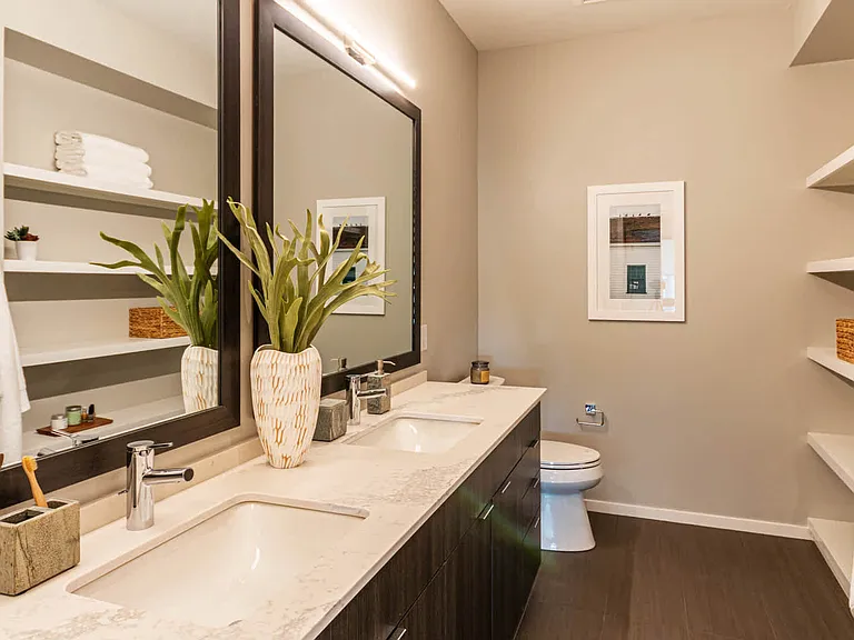 Bathroom with Double Vanity