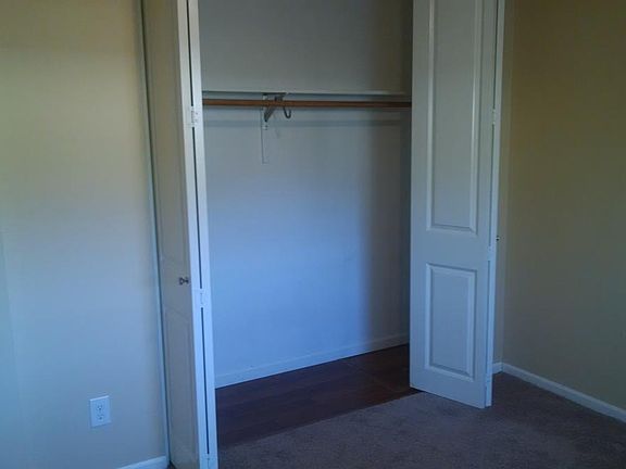 Bedroom 1 closet area