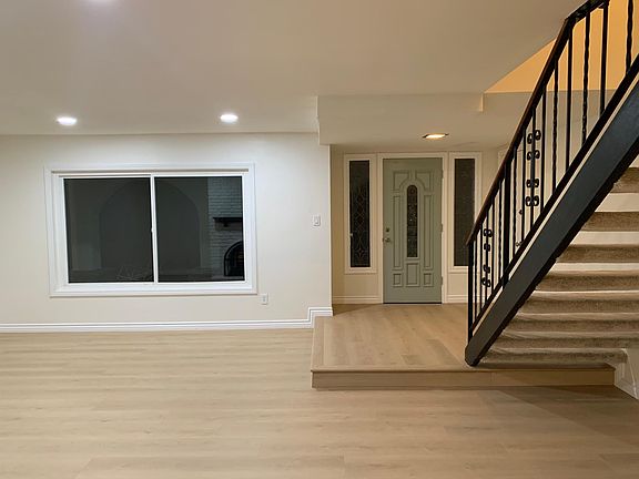 Entrance and living room