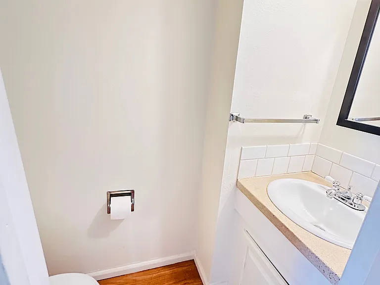 downstairs half bath