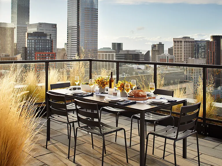Rooftop Dining Spaces